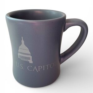 U.S. Capitol Blue Gray Ceramic Mug